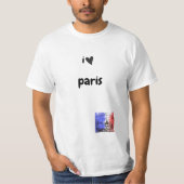 T-shirt j'aime paris (Devant)