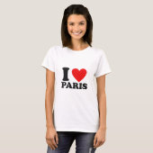 T-shirt J'aime Paris (Devant entier)