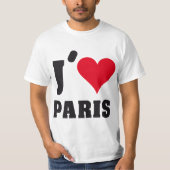 T-shirt J'aime Paris (Devant)