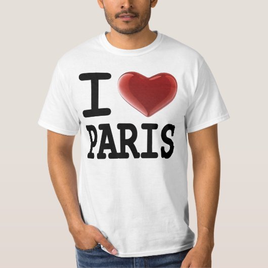 T-shirt J'aime PARIS (Devant)