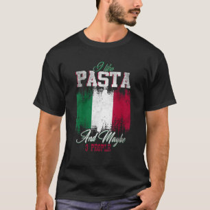 T-shirt J'aime Pasta Italie Culture italienne Italia Drape