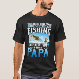 T-shirt J'Aime Pêcher Mais Plus Que Cet Amour D'Être Papa