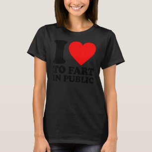 T-shirt J'Aime Pénétrer En Public