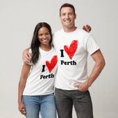 T-shirt J'aime Perth (Unisexe)