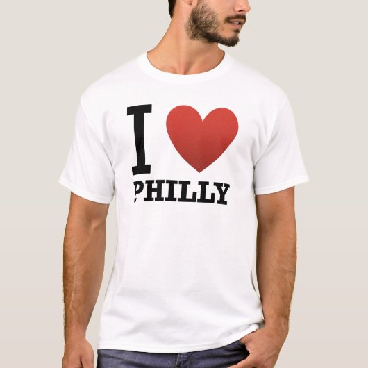 T-shirt J'aime Philly (Devant)