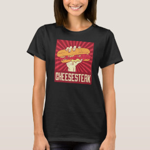 T-shirt J'Aime Philly Cheesesteaks Wiz Avec Ce Jawn Avec