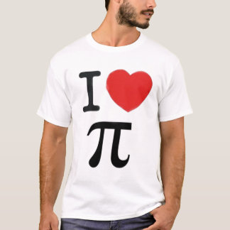 T-shirt J'aime pi