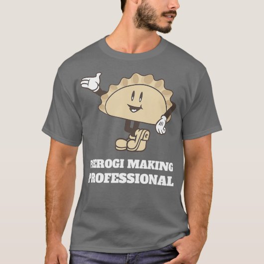 T-shirt J'aime Pierogi Making Professional (Devant)