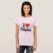 T-shirt J'aime Pilates (Devant entier)