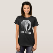 T-shirt J'Aime Pisser À L'Extérieur J'Aime Pisser À L'Exté (Devant entier)