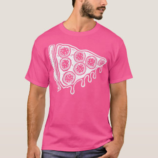 T-shirt J'aime Pizza pour Hommes Femmes Enfants Amoureux d