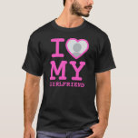 T-shirt J'Aime Plus Que Jamais Ma Petite Amie<br><div class="desc">Créez votre propre T-shirt I Love My Girlfriend plus que jamais Photo Text T-Shirt avec ce modèle chemise moderne et drôle avec une police serif en dalle cool et photo de petite amie dans un énorme coeur rose fuchsia neon. Ajoutez votre propre photo, votre nom ou tout texte personnalisé. Le...</div>