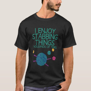 T-shirt J'Aime Poigner Des Choses Des Milliers De Fois