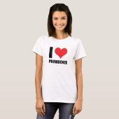 T-shirt J'aime Providence (Devant entier)
