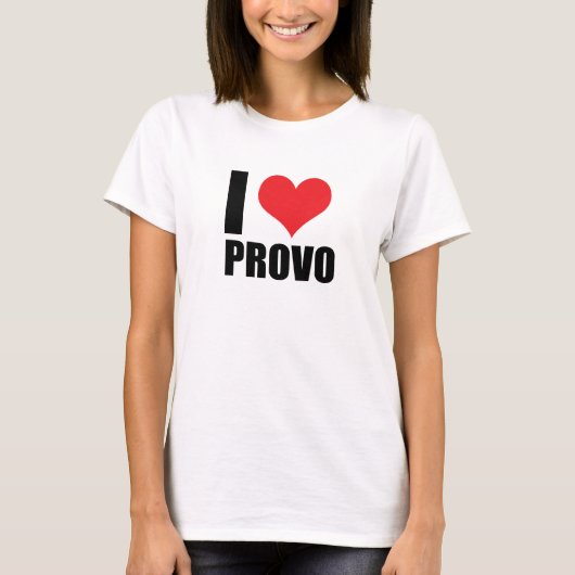 T-shirt J'aime Provo (Devant)