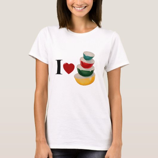 T-shirt J'aime Pyrex (Devant)