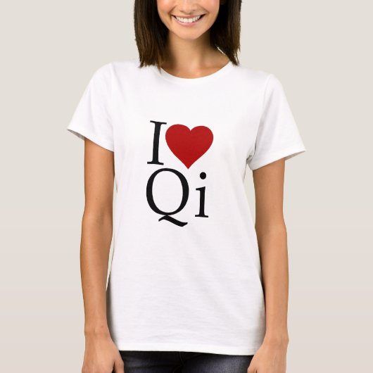 T-shirt J'aime Qi (Devant)