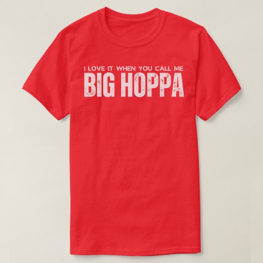 T-shirt J'Aime Quand Tu M'Appelles Big Hoppa Bunny Ear Eas (Design devant)