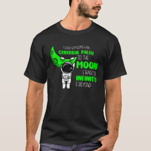T-shirt J'aime quelqu'un atteint de paralysie cérébrale ju