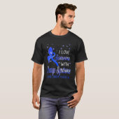 T-shirt J'Aime Quelqu'Un Avec Charge Syndrome Sensibilisat (Devant entier)