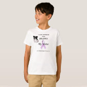 T-shirt J'aime quelqu'un avec épilepsie (Devant entier)