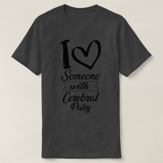 T-shirt J'Aime Quelqu'Un Avec La Peste Cérébrale (Design devant)