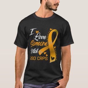 T-shirt J'Aime Quelqu'Un Avec Rsd Crps Sensibilisation 1