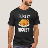 T-shirt J'Aime Qu'Il Soit Humiste Turquie Thankgiving Turq (Devant)