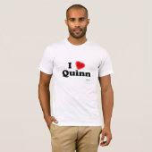 T-shirt J'aime Quinn (Devant entier)