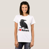 T-shirt J'aime Ravens (Devant entier)