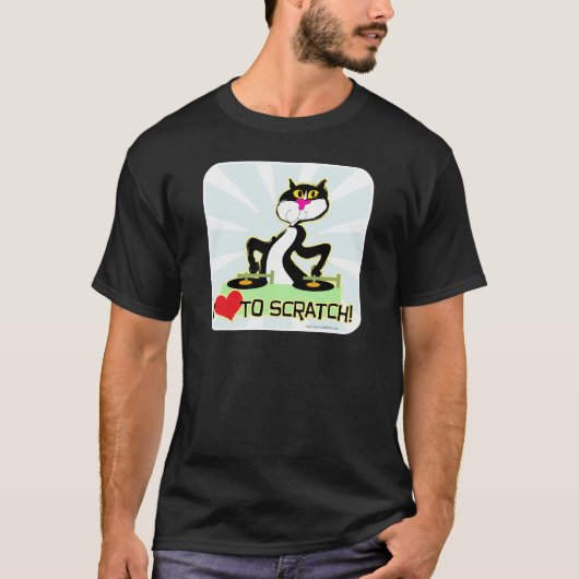 T-shirt J'aime rayer (Devant)