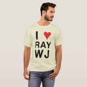 T-shirt J'aime RayWJ (Devant entier)