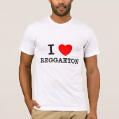 T-shirt J'aime Reggaeton (Devant)