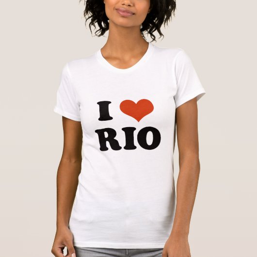 T-shirt J'aime Rio de Janeiro (Devant)