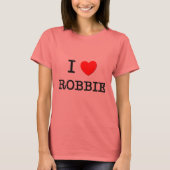 T-shirt J'aime Robbie (Devant)