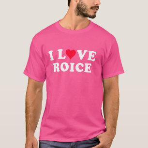 T-shirt J'aime Roice Matching Girlfriend & Boyfriend Roice