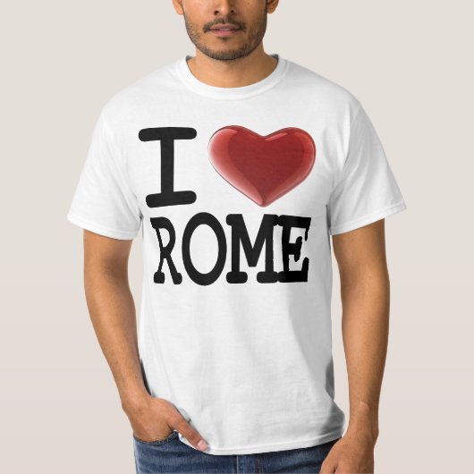 T-shirt J'aime ROME (Devant)