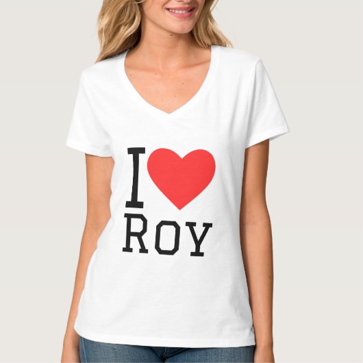 T-shirt J'aime roy (Devant)