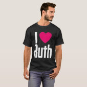 T-shirt J'Aime Ruth K He I He Ruth (Devant entier)