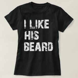 T-shirt j'aime sa barbe