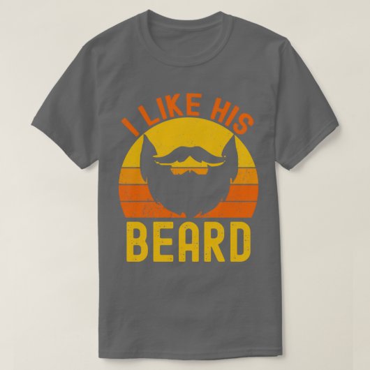 T-shirt j'aime sa barbe 22 (Design devant)