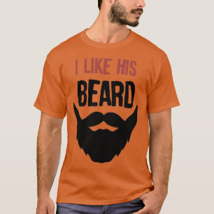 T-shirt j'aime sa barbe 34
