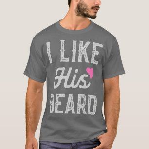 T-shirt J'Aime Sa Barbe Drôle Complique Couples Correspond