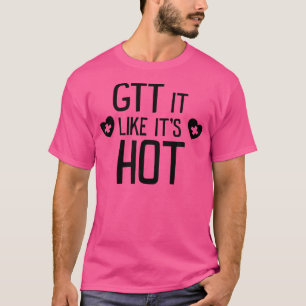 T-shirt J'Aime Sa Chemise Chaude Drôle Docteur Infirmière