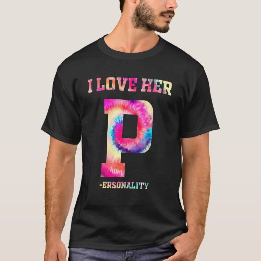 T-shirt J'Aime Sa D Dédication J'Aime Sa P Personnalité M (Devant)