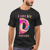 T-shirt J'Aime Sa D Dédication J'Aime Sa P Personnalité M (Devant)