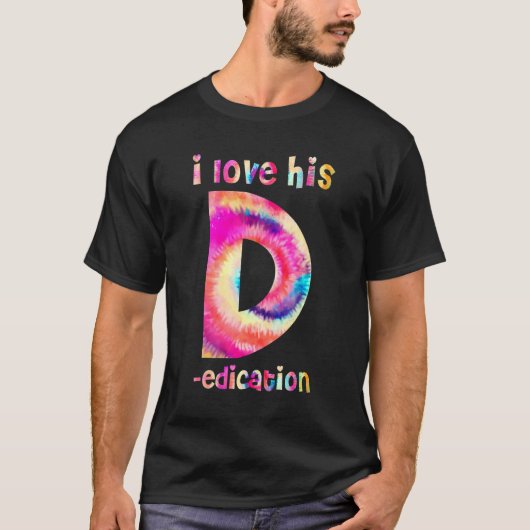 T-shirt J'Aime Sa D Dédication J'Aime Sa P Personnalité M (Devant)