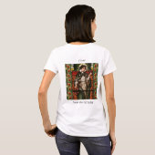 T-shirt j'aime saint rose de lima (Dos entier)