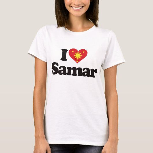 T-shirt J'aime Samar (Devant)