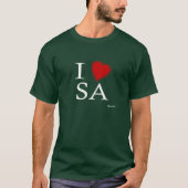 T-shirt J'aime San Antonio (Devant)